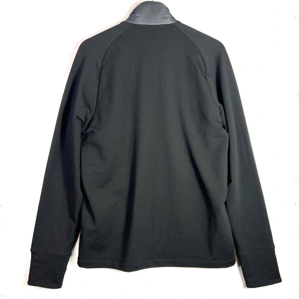 Smartwool Smartloft 120 Merino Wool Jacket Black Gray Size Medium